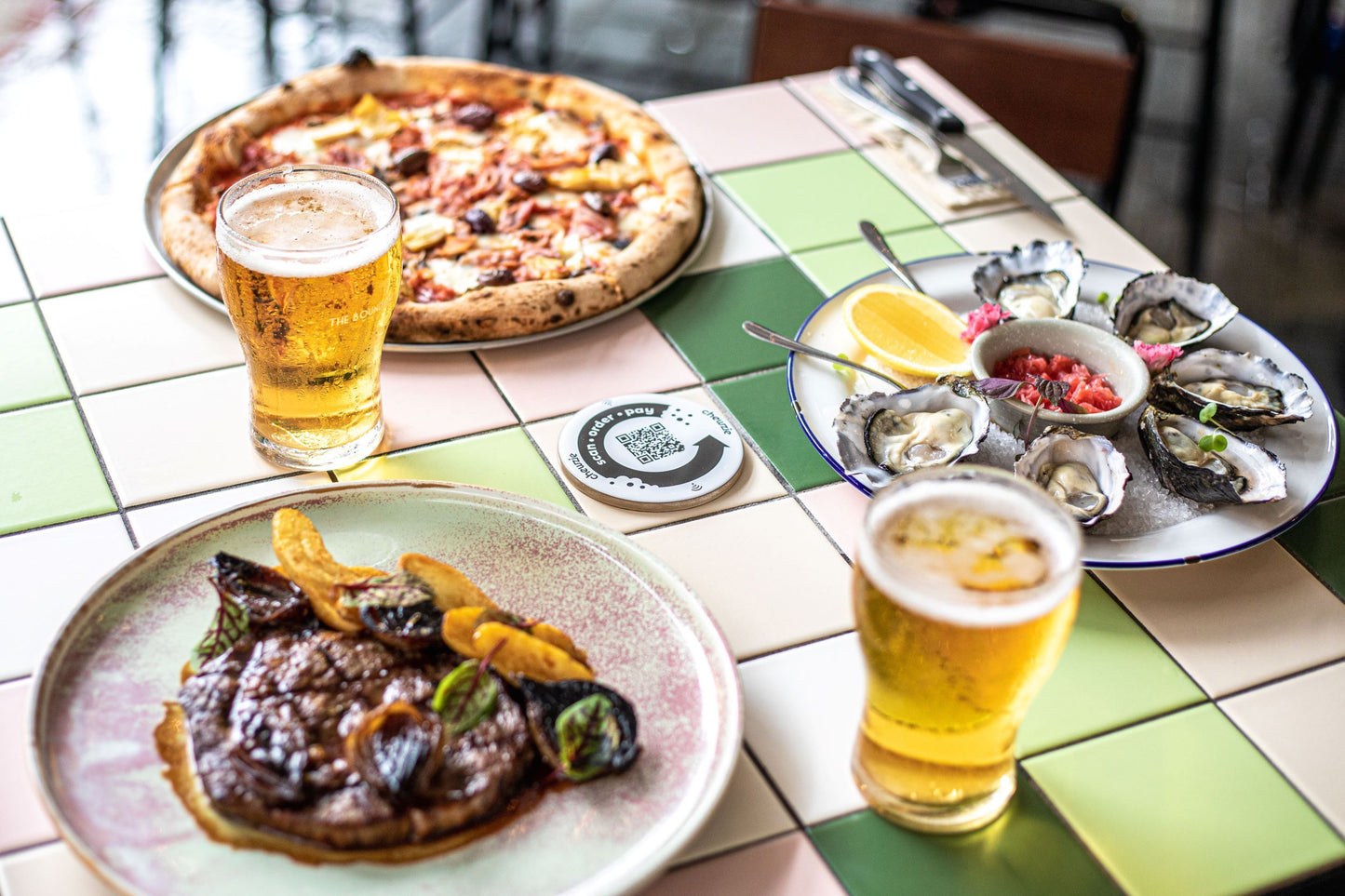 White Acrylic Beacon